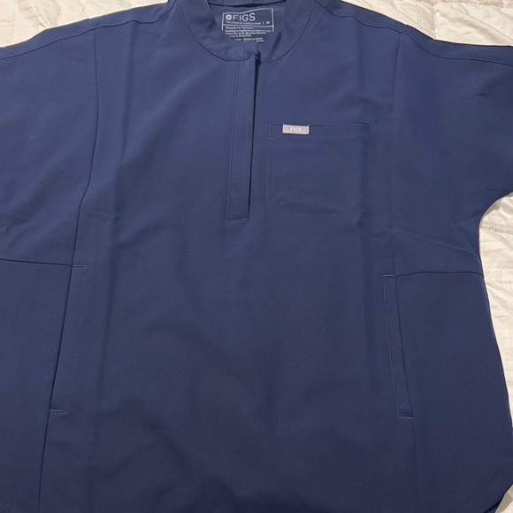 Figs Other - Figs Women Navy Short-Sleeve Medical Top